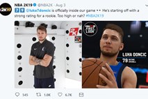 Takole bo videti Luka Dončić v priljubljeni videoigri NBA 2K