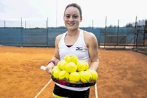 Tamara Zidanšek, teniška igralka: Z uspehi se želi približati Justine Henin