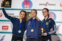 Lukanova mladinska svetovna prvakinja v težavnosti, Potočar podprvak