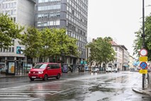 Karlovška cesta v Ljubljani drevi ponovno prevozna