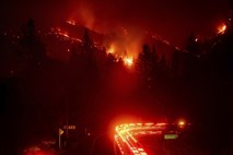 Sever Kalifornije uničuje nov požar v naravi 