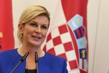 Grabar-Kitarovićeva podprla protiimigrantsko politiko Orbana in Salvinija 