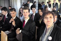 Kranjski gimnazijci pripravili skupščino OZN