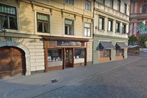 Oborožen rop Zlatarne Celje na Wolfovi ulici v Ljubljani  