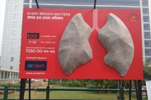 Umetna pljuča v New Delhiju v nekaj dneh počrnela