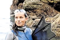 Alenka Artnik, potapljačica na dih: Zanjo je vesolje pod vodo, ne na nebu