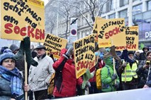 Avstrijci protestirajo proti vladi