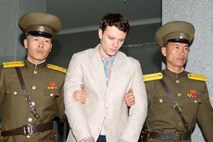 Severni Koreji denarna kazen za smrt ameriškega študenta Warmbierja 