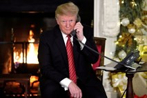 Deklica po telefonskem pogovoru s Trumpom še naprej verjame v Božička