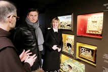 Pahor obiskal muzej jaslic na Brezjah