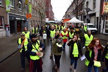 Belgijci začeli s protesti proti spremembam prometne politike EU