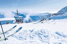 Prvič umetni sneg na vrhu Kanina