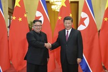 Kim na poti na srečanje s Xijem na Kitajskem