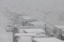 Sneg povzroča težave tudi v Srbiji