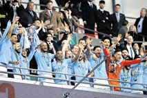Manchester City po enajstmetrovkah šestič zmagovalec angleškega ligaškega pokala