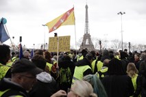 Francoski rumeni jopiči 16. teden na ulicah 