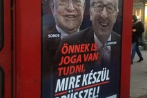 Madžarska bo sporne protievropske plakate zamenjala prihodnji teden