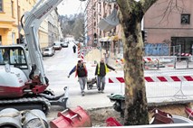 Občina začela  prenovo Poljanske ceste