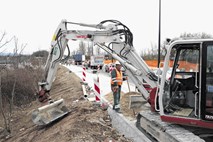 Gradnja polnega priključka na Leskoškovo cesto bo trajala dve leti