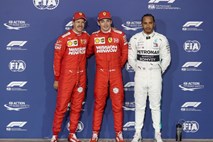 Leclerc prvič s prvega mesta, Vettel drugi v kvalifikacijah