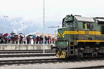 Piše se leto 2019, v Kočevje je prišel vlak