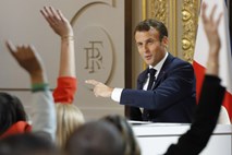 Macron pripravljen tudi na zmanjšanje schengna