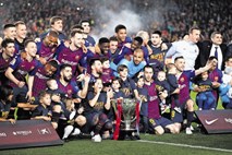 Messi sodeloval pri več kot tretjini lovorik Barce