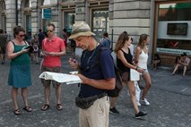 Turisti v Ljubljani se zaradi gradbišč ne pritožujejo