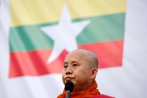 V Mjanmaru izdali nalog za aretacijo hujskaškega budističnega meniha