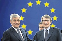 Konservativca Tajanija je nasledil socialdemokrat Sassoli