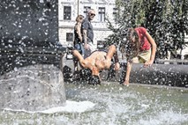 Kje v Ljubljani je najbolj vroče