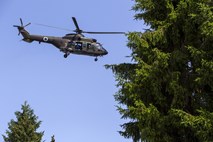 Slovenska vojska julija s helikopterjem na pomoč 92-krat