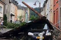Zaradi tornada več ranjenih v Luksemburgu