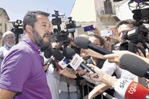 Salvini hoče pred volitvami zmanjšati spodnji dom in senat