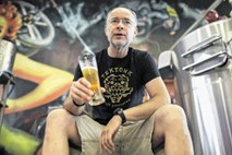 Marko Jamnik, pivovar in solastnik pivovarne Tektonik: Pri nas delamo tudi z lopato