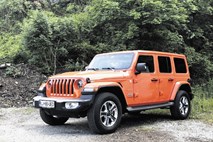 Jeep wrangler unlimited:: Sodoben stroj v “retro” lupini