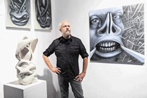 Damijan Kracina, kipar in večmedijski umetnik: Boj hudomušnosti proti nečimrnosti