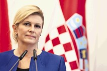 Za hrvaško predsednico je komunizem trajal do leta 1998