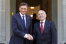 Pahor in švicarski predsednik za poglobitev sodelovanja