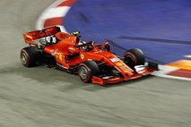Leclercu kvalifikacije v Singapurju