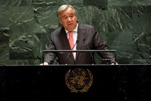 Guterres na Generalni skupščini ZN posvaril pred razkolom v svetu