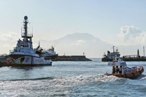 Tudi v Splitu urijo pripadnike libijske obalne straže