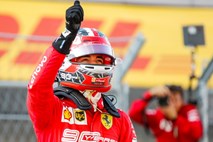 Leclerc spet najhitrejši v kvalifikacijah
