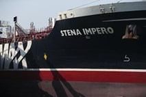 Zaseženi tanker Stena Impero vplul v Dubaj