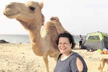 Ana Pincolič, učiteljica in fotografinja v Omanu: Dobra služba v varni državi