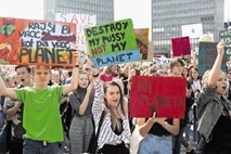 Okoljski protest: v vsakem primeru “klima ne štima”