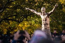 #video Ibrahimović: »Ko prideš v New York, tam vidiš Kip svobode. Ko prideš na Švedsko, pa vidiš kip Zlatana.«