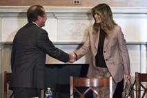 Melania Trump obiskala kongres