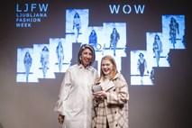 Teden mode: Najboljšim modnim oblikovalcem podelili WOW nagrade