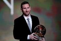 Argentinec Lionel Messi dobitnik zlate žoge za leto 2019